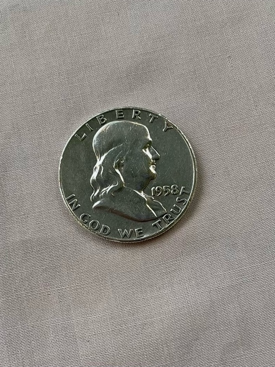 U.S. Mint Other - 1958 USA Benjamin Franklin Half Dollar
